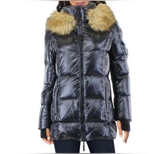 AQUA
Faux Fur-Trim Puffer Jacket - 100% Exclusive